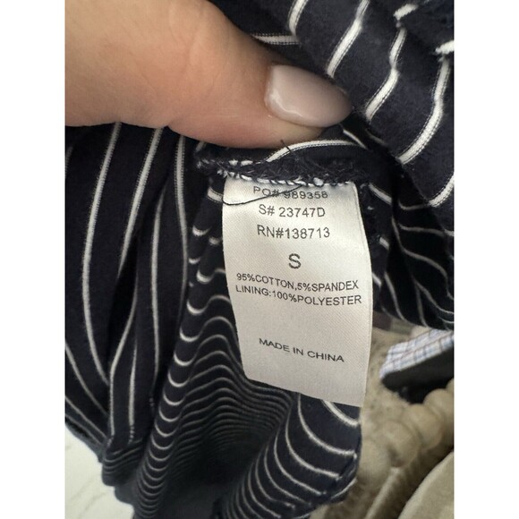 Windsor Maxi Blue White Striped Tube Top Open‎ Back Dress Size Small - Picture 7 of 7